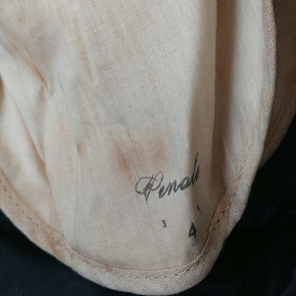 #6 TRUE VICTORIAN ANTIQUE Cutwork Lace Trimmed SILK TAFFETTA BODICE - Picture 4 of 8